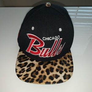 Leopard Chicago Bulls Hat